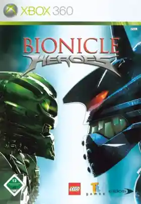 Bionicle Heroes (USA) box cover front